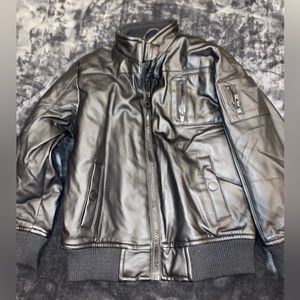 boys leather jacket